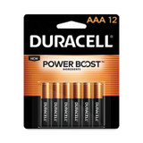 Duracell® Power Boost CopperTop Alkaline AAA Batteries, 12/Pack MN2400B12