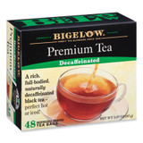 Bigelow® Single Flavor Tea, Decaffeinated Black, 48 Bags/box RCB00356