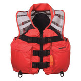 Kent Safety Life Jacket,3XL,15.5lb,Foam,Orange 151000-200-070-24
