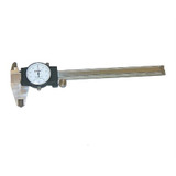 Central Tools Stainless Stl Dial Caliper,0-6" CEN3C101