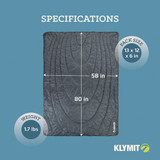 Klymit Horizon Travel Blanket 13HTGY01C 762905
