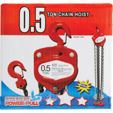 American Power Pull 1/2-Ton Capacity 10 Ft. Lift Manual Chain Hoist