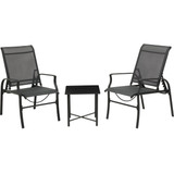 Outdoor Expressions Windsor 3-Piece Sling Chat Set 842396