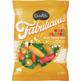 Darrell Lea Fabulicious 7 Oz. Sour Mixed Flavor Stix DLD04912 Pack of 8