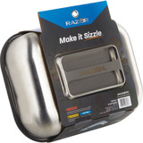 Mr. Bar-B-Q Razor 11.496 In. W. x 3.9 In. L. 3-In-1 Griddle Dome Pack of 2 08808RZ 850551