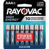 Rayovac High Energy AAA Alkaline Battery (8-Pack) 824-8T