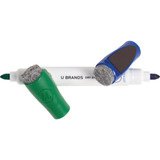 U Brands Magnetic Double Ended Chisel Tip Dry Erase Marker Assortment (6-Pack) 507U06-24 895018