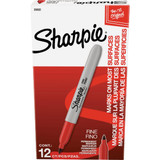 Sharpie Red Fine Point Permanent Marker (12-Pack) 30002 980118