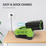 Greenworks 80V Rapid Battery Charger 2901402 758909