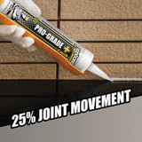 Titebond Pro-Grade Plus 10.1 Oz. Silicone Caulk, Brown 8421 781600
