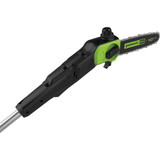 Greenworks 80V 10 In. Brushless Pole Saw with 2.0 Ah Battery & Charger 1405802 758409