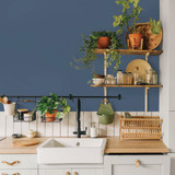 Glidden Spred Interior Grab-N-Go Paint + Primer Eggshell Paint, Blue Fjord, 1 Gal.