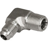 Apache 3/8 In. Male JIC x 3/8 In. Male Pipe 90 Deg Hydraulic Hose Adapter