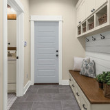 Glidden Spred Interior Grab-N-Go Paint + Primer Semi-Gloss Paint, Gray Frost, 1 Gal.