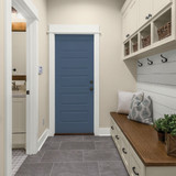 Glidden Spred Interior Grab-N-Go Paint + Primer Semi-Gloss Paint, Blue Fjord, 1 Gal.