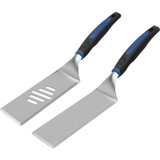 Mr. Bar-B-Q Razor 20 In. Stainless Steel Spatula Set (2-Piece) 08836RZ