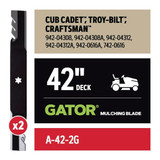 Oregon 2ct 42" G3 Gtr Mwr Blade A-42-2G 741081