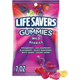 Life Savers 7 Oz. Wild Berries Gummies Candy WMW08344 Pack of 12