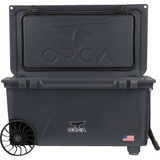 Orca 65 Qt. 2-Wheeled Cooler, Charcoal