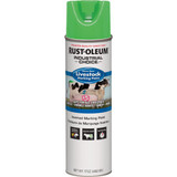 Rust-Oleum Industrial Choice 17 Oz. Fluorescent Green Livestock Marking Paint