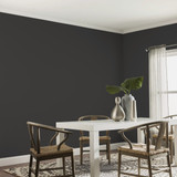 Glidden Fundamentals Grab-N-Go Eggshell Interior Paint, Black, 1 Gal.