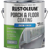 Rust-Oleum 1 Gal. Low VOC Porch and Floor Coating, Satin Dove Gray