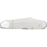 Case SparXX 2.72 In. Standard Jig White Synthetic Mini CopperLock Pocket Knife 60185 755696