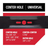 Oregon Gator 22 In. Deck Universal Fit For Push Mowers U-22-1G 731552