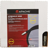 Apache 1/2 In. x 24 In. Male to Male Hydraulic Hose
