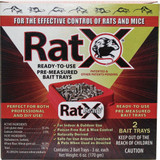 RatX Non-Toxic Ready-to-Use Bait Trays for Mice and Rats (2-Pack) 620104