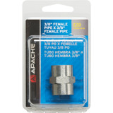 Apache 3/8 In. Female Pipe x 3/8 In. Female Pipe Hydraulic Hose Adapter