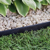 Master Mark Dig-Free 1.5 In. H. x 25 Ft. L. Black Recycled Plastic No Dig Landscape Edging