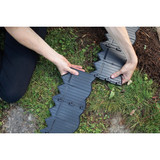 Master Mark BorderMaster 6 In. H. x 20 Ft. L. Black Panel Poundable Lawn Edging