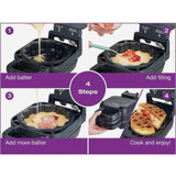 Salton Stuffed Belgian Waffle Maker WM2105 634584