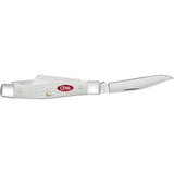 Case SparXX 2.57 In. Standard Jig White Synthetic Medium Stockman Pocket Knife 60184 751162