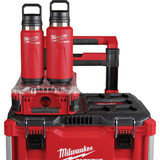 Milwaukee PackOut 24 Oz. Red Insulated Bottle with Chug Lid