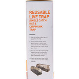 JT Eaton Repete Plastic Reusable Live Rat & Chipmunk Trap (2-Pack) 400-R 725513