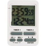 Taylor Dual Event Digital Timer With Clock 5880WH