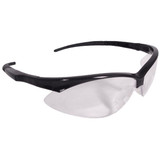 Radians Outback Black Frame Shooting Glasses with Clear Lenses OB0110CS