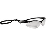 Radians Outback Black Frame Shooting Glasses with Clear Lenses