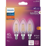 Philips 3pk B11 E12 Sw Led Bulb 588533 514408
