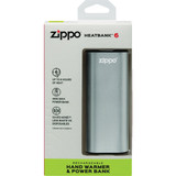 Zippo Heatbank 6 Silver Rechargeable Hand Warmer