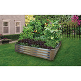 Dalen 4 Ft. x 4 Ft. Galvanized Steel Rustic Raised Bed Garden RRBG-4