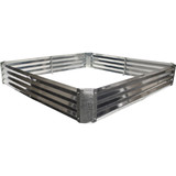 Dalen 4 Ft. x 4 Ft. Galvanized Steel Rustic Raised Bed Garden RRBG-4 715130