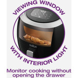 Salton 8.5 Qt. Air Fryer XXL with Viewing Window AF2103 624683