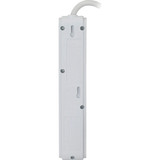 Prime Wire & Cable 3-Outlet-2-USB-A 300J White Surge Strip with 2.5 Ft. Cord PBSU061 513494