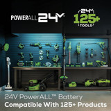 Greenworks 24V 12 In. Brushless Chainsaw with 4.0 Ah Battery & Charger 2016602 707821
