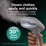 Hamilton Beach 1200W Gray Handheld Garment Steamer 11557 614261