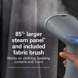 Hamilton Beach 1200W Gray Handheld Garment Steamer 11557 614261