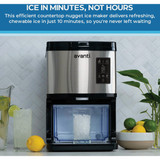 Avanti 33Lb. Residential Counter Top Ice Maker NIMDTS3326S-IS 612038